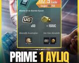Pubg Mobile UC ( ID Yükləmə )
