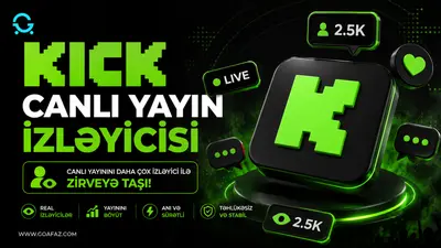 Kick Canlı Yayın İzləyicisi