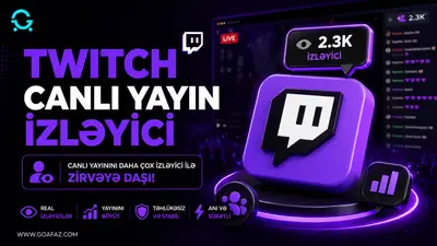 Twitch Canlı İzləyici