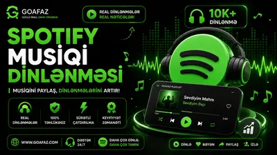 Spotify Musiqi Dinlənməsi
